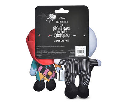 The Nightmare Before Christmas Jack & Sally Cat Toys