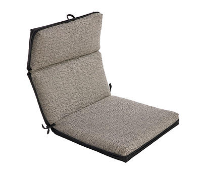 O'Fiddlestix Charcoal Mix Reversible Outdoor Chair Cushion