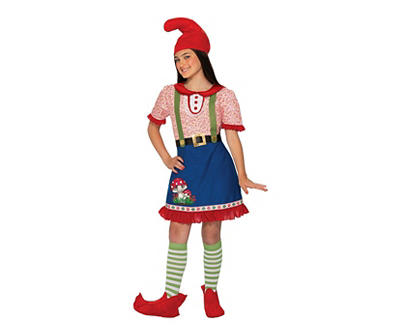 Kids Size M Fern The Gnome Costume