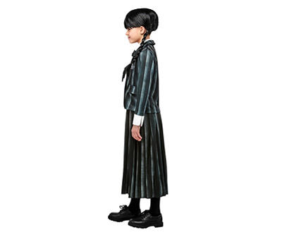 Kids Size S Wednesday Addams Nevermore Academy Uniform Costume
