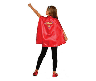 Child DC Super Hero Girls Supergirl Cape & Headband Set
