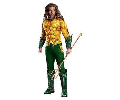 Adult Size XL DC Comics Aquaman Deluxe Costume