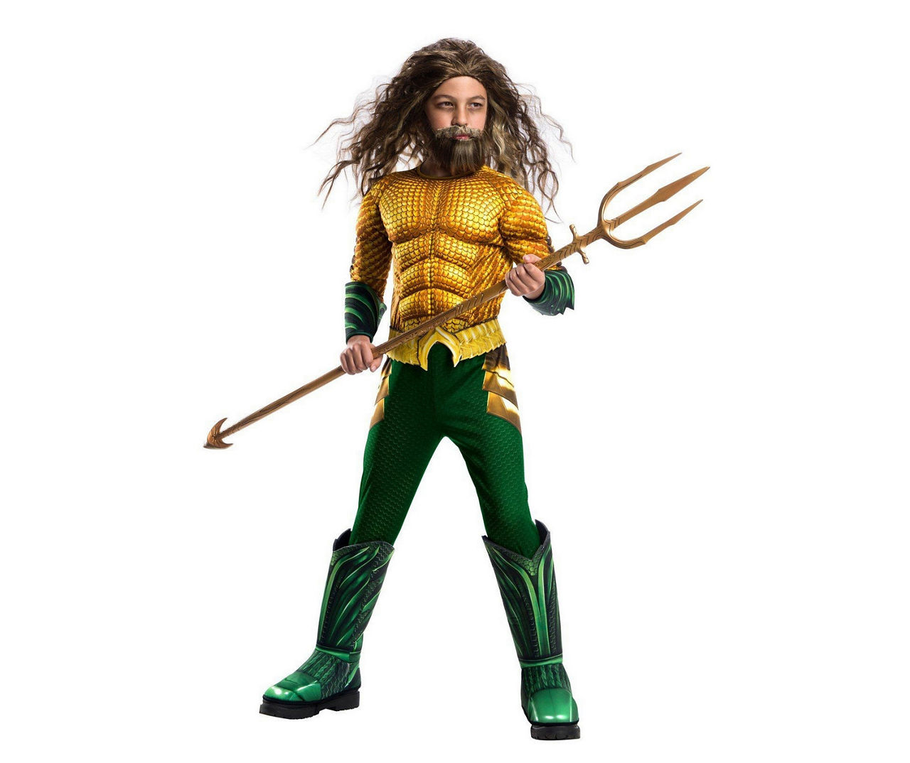 Aquaman Beard and Wig Adult Set