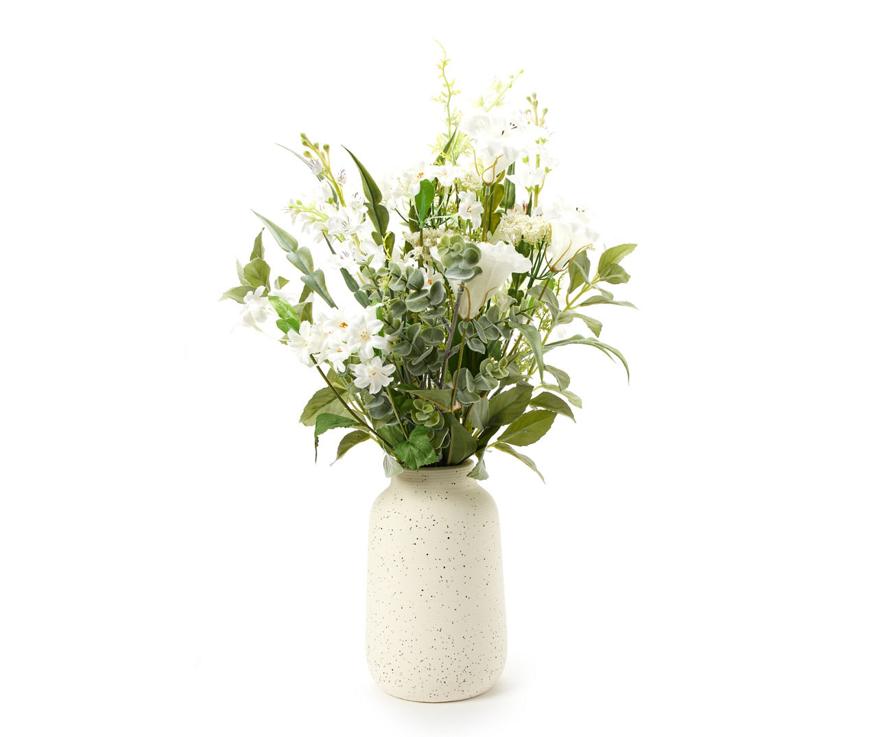 Fake Flowers with Vase, Faux Orchid, Artificial Flowers in Vase, Fake  Orchid Fake Plant, Artificial Orchids, Artificial Plants for Home Decor  Indoor, Orquideas Artificiales Grandes - White