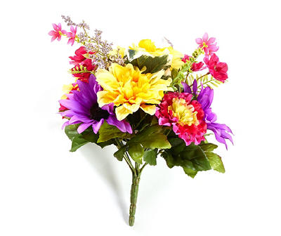 11" Mix Dahlia Floral Bouquet