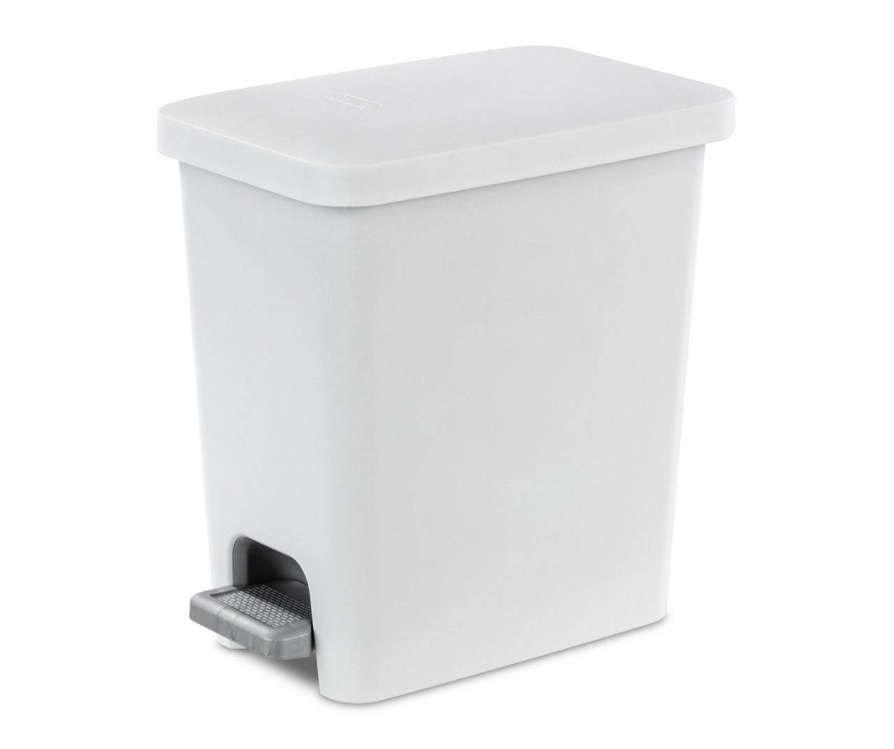 Better Homes & Gardens 14.5 Gallon Trash Can, Plastic Step Kitchen Trash  Can, White - Yahoo Shopping
