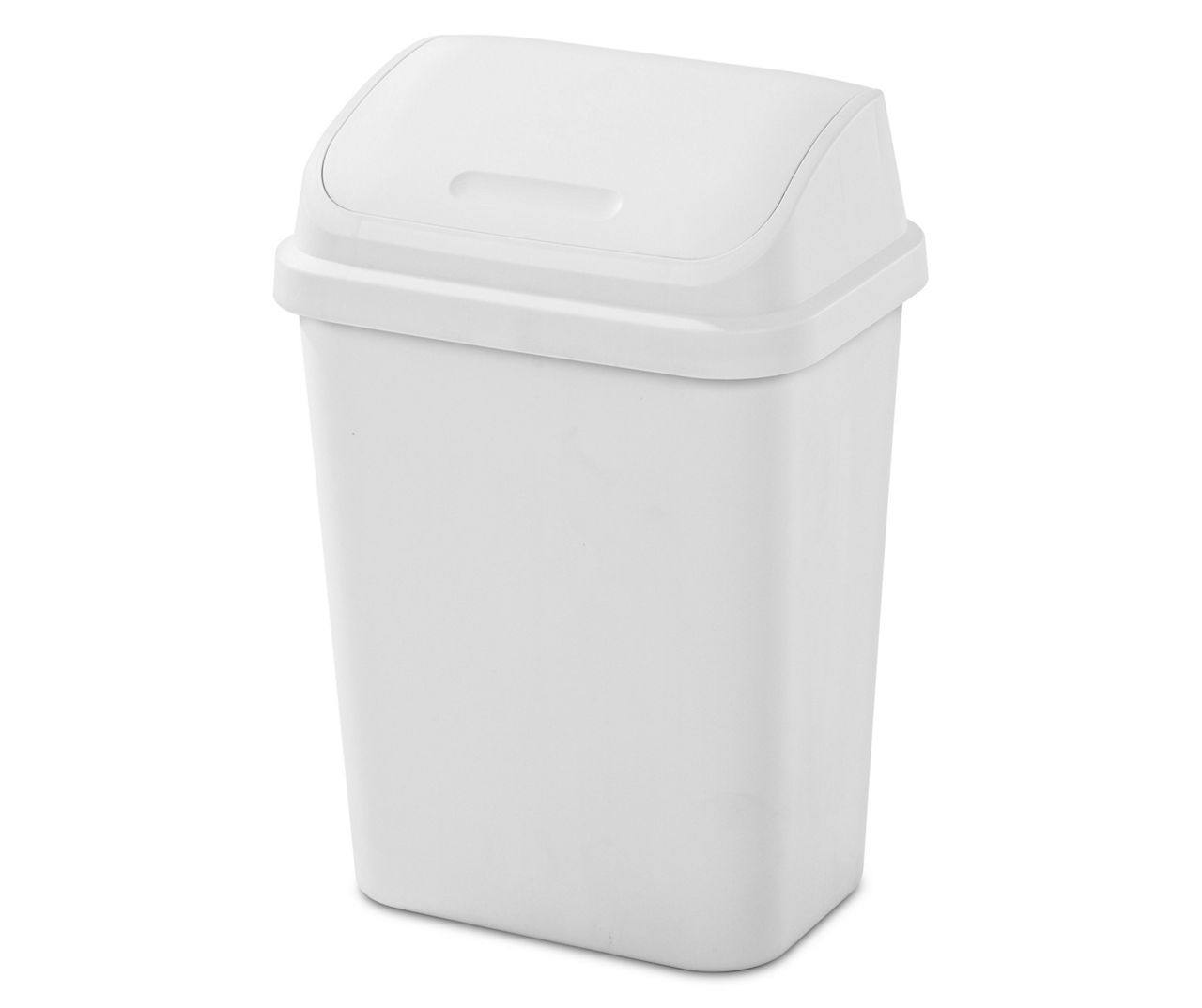 Sterilite 7.8Gal. White SwingTop Waste Basket Big Lots