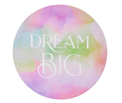 "Dream Big" Tie-Dye Wall Decor