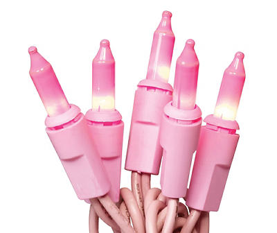 Pink Fashion Mini Light Set, 50-Lights