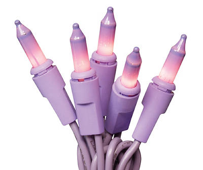 Purple Fashion Mini Light Set, 50-Lights