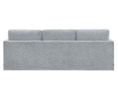 Glendale Gray Slipcover Sofa Chaise