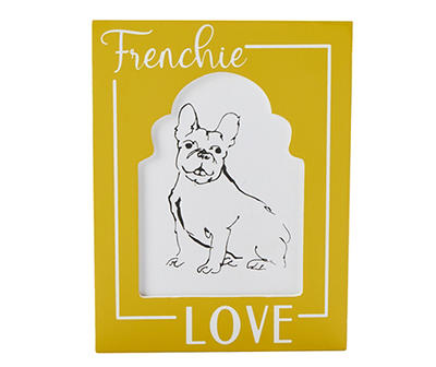 "Frenchie Love" Line Art Tabletop Decor