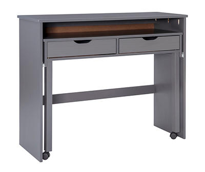 Craft Mate Gray Extendable Console Desk