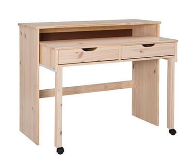 Craft Mate Natural Extendable Console Desk