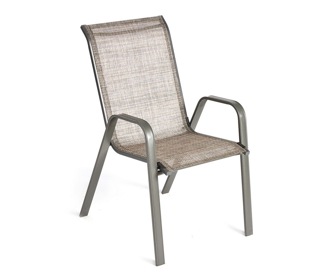 Sling fabric stacking outdoor 2024 dining chair