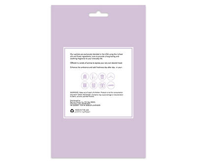 Lavender Scented Sachets, 3-Pack