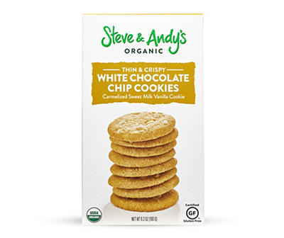 Steve & Andy's White Chocolate Chip Cookies, 6.3 Oz.