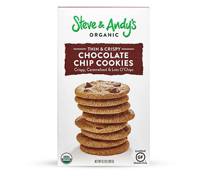 Steve & Andy's Chocolate Chip Cookies, 6.3 Oz.