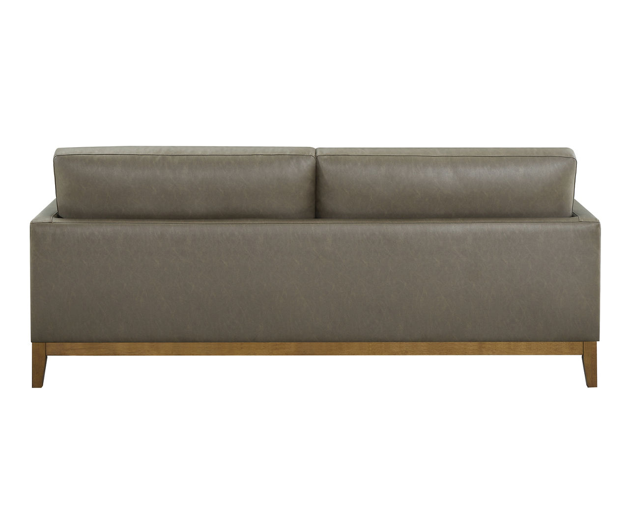 Drexel Rowan Brown Faux Leather Sofa | Big Lots