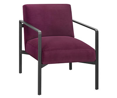 Sutton Purple Accent Chair