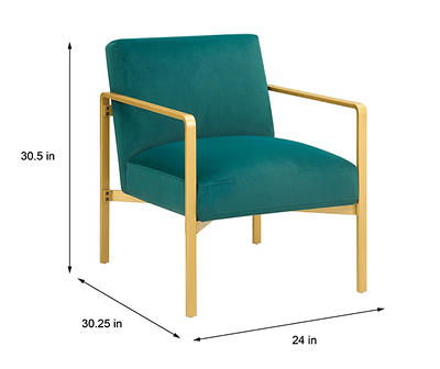 Sutton Emerald Accent Chair