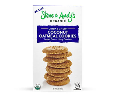 Steve & Andy's Coconut Oatmeal Cookies, 6.3 Oz.