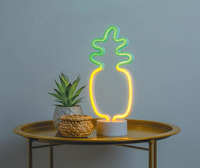 Glow-Up Multi-Color Pineapple Neon LED Table Light