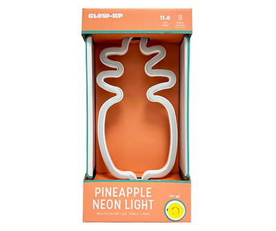 Glow-Up Multi-Color Pineapple Neon LED Table Light