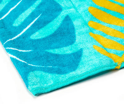 Lilo & Stitch Teal Stitch Hooded Towel