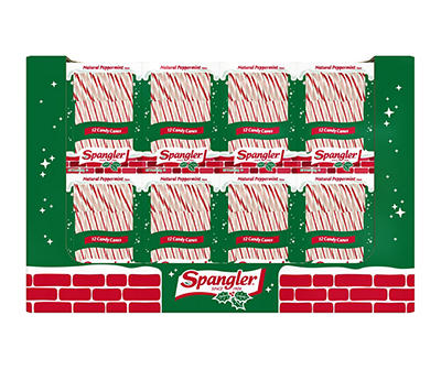 Peppermint Candy Canes, 12-Count