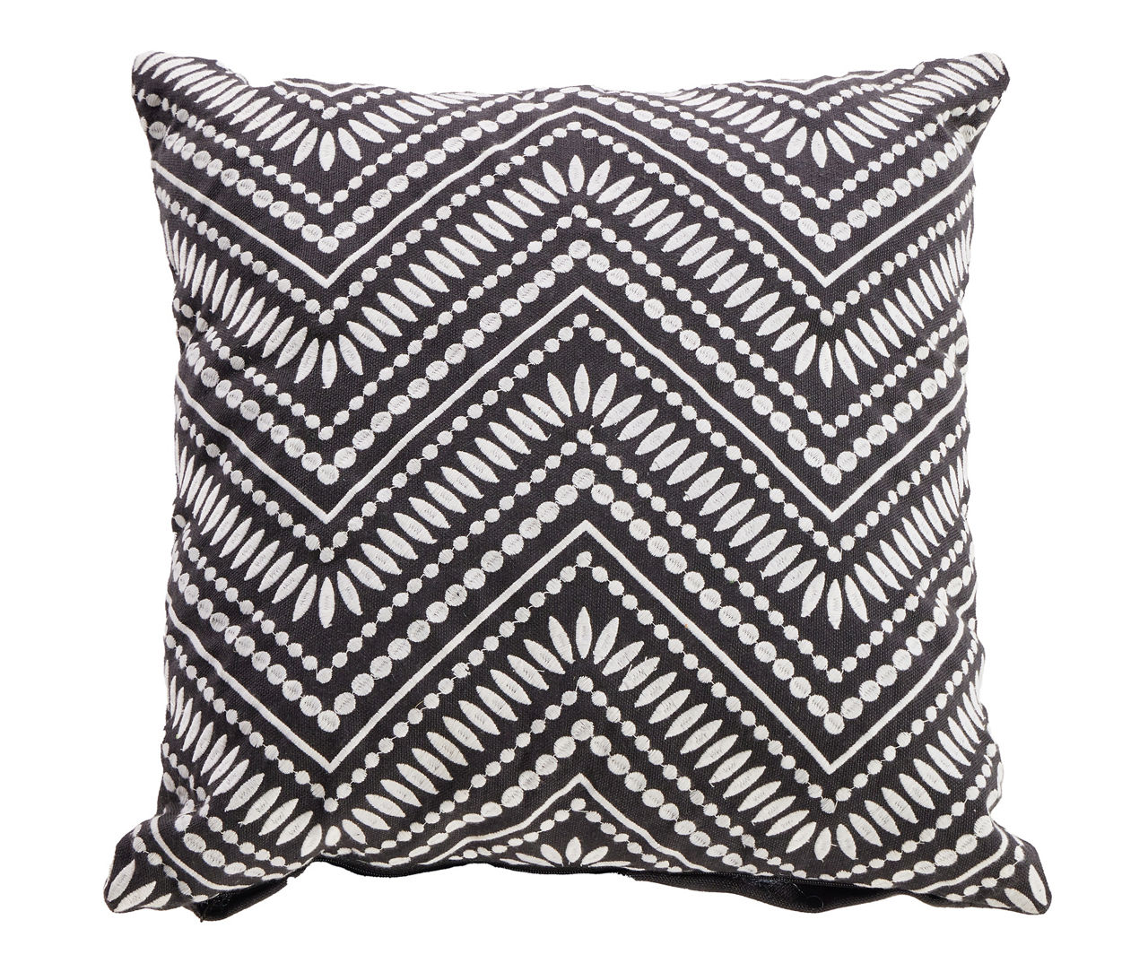 The Holiday Aisle Hello Fall Chevron Outdoor Pillow Cover