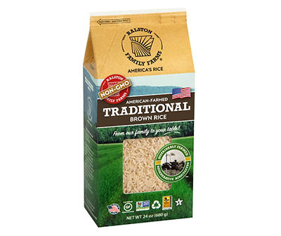 Traditional Brown Rice, 24 Oz.