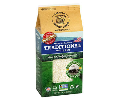 Traditional White Rice, 24 Oz.