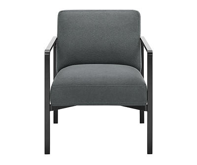 Sutton Gray Boucle Accent Chair