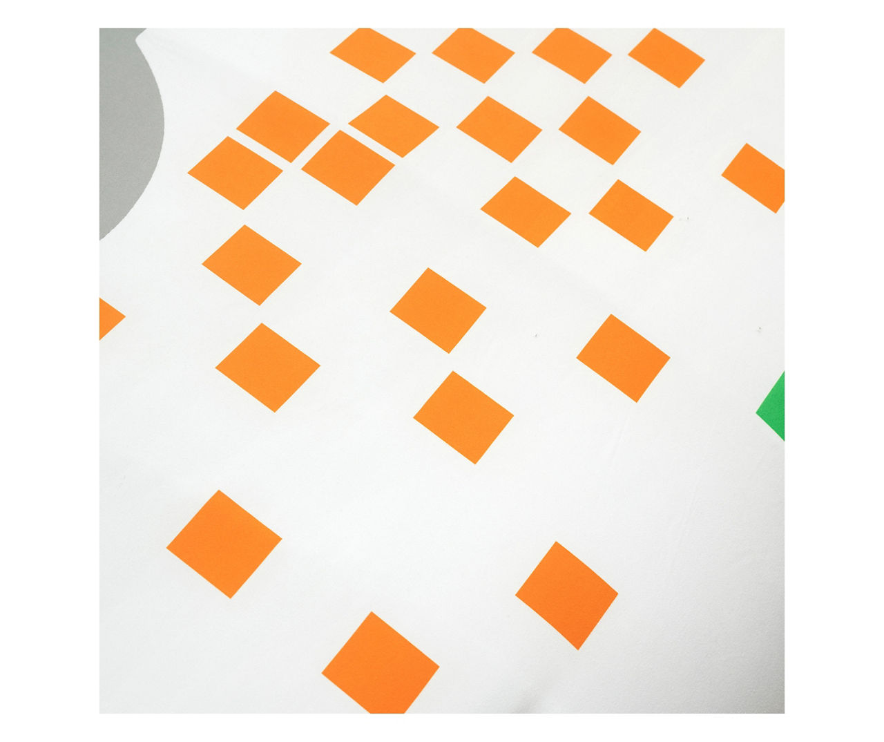 White & Orange Video Games Reversible Full/Queen 5-Piece Comforter Set