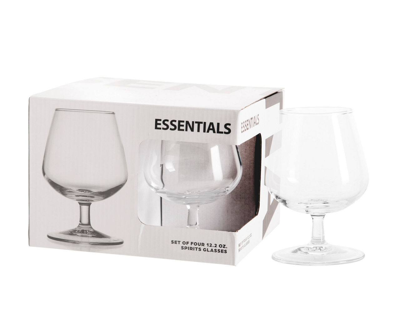 Diamante Cooler 4-Piece Glassware Set