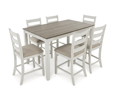 Nutley 7-Piece Counter-Height Dining Set