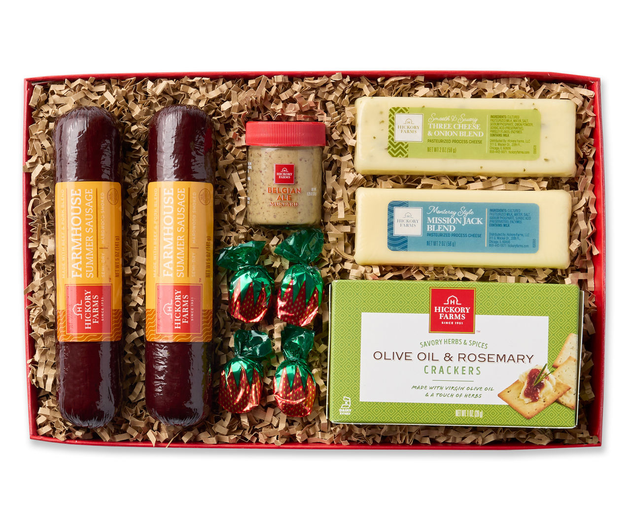 Meat & Cheese Gift Box with Sausage | Cheese & Sausage Gift | Hickory Farms