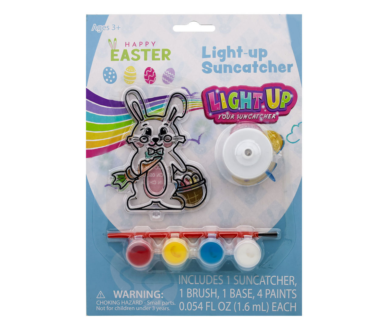 Bunny & Basket Light-Up Suncatcher Paint Kit