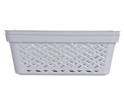 Medium Gray Brickor Basket, 2-Pack