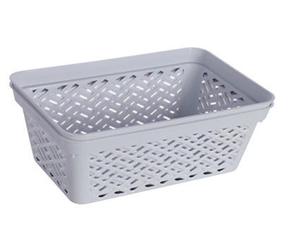 Medium Gray Brickor Basket, 2-Pack