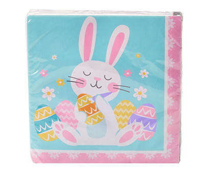 Bunny & Egg Paper Lunch Napkins, 30-Count