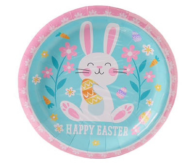 Bunny & Egg Paper Dinner Plates, 20-Count