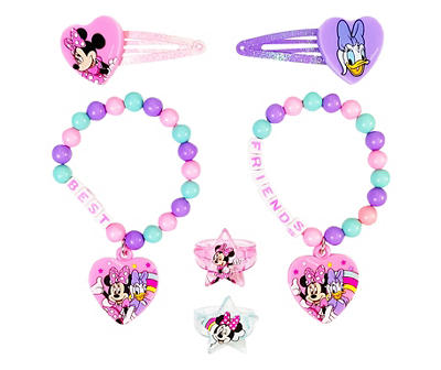 Disney Junior Purple & Pink Minnie Mouse BFF 6-Piece Accessory Set