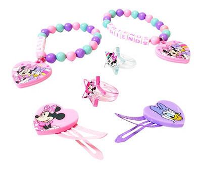 Disney Junior Purple & Pink Minnie Mouse BFF 6-Piece Accessory Set