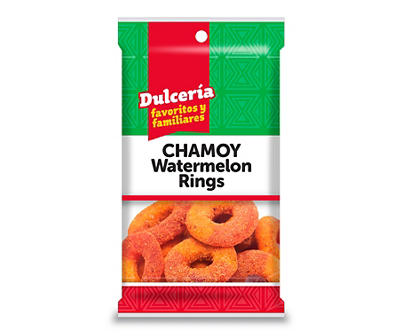 Dulceria Chamoy Watermelon Ring Gummies, 4 Oz.