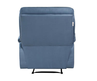 Colin Blue Tufted Recliner