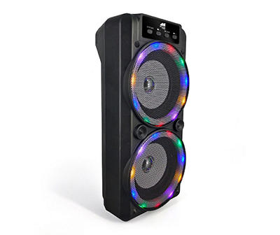 Dual 4" LED Bluetooth Party Speaker
