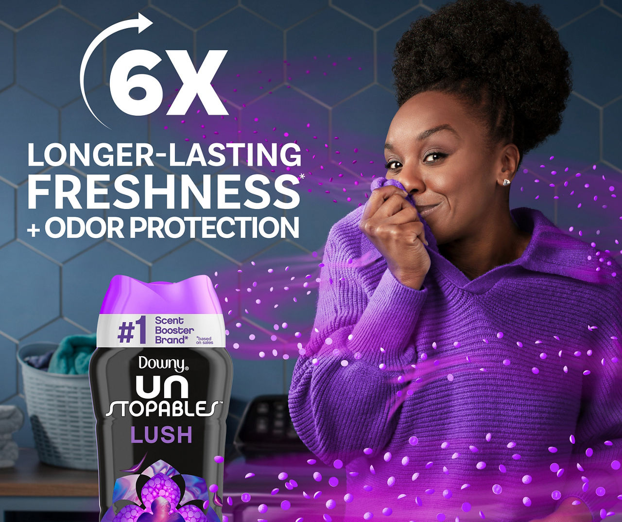Unstoppables Lush In-Wash Scent Booster Beads, 13.4 Oz.