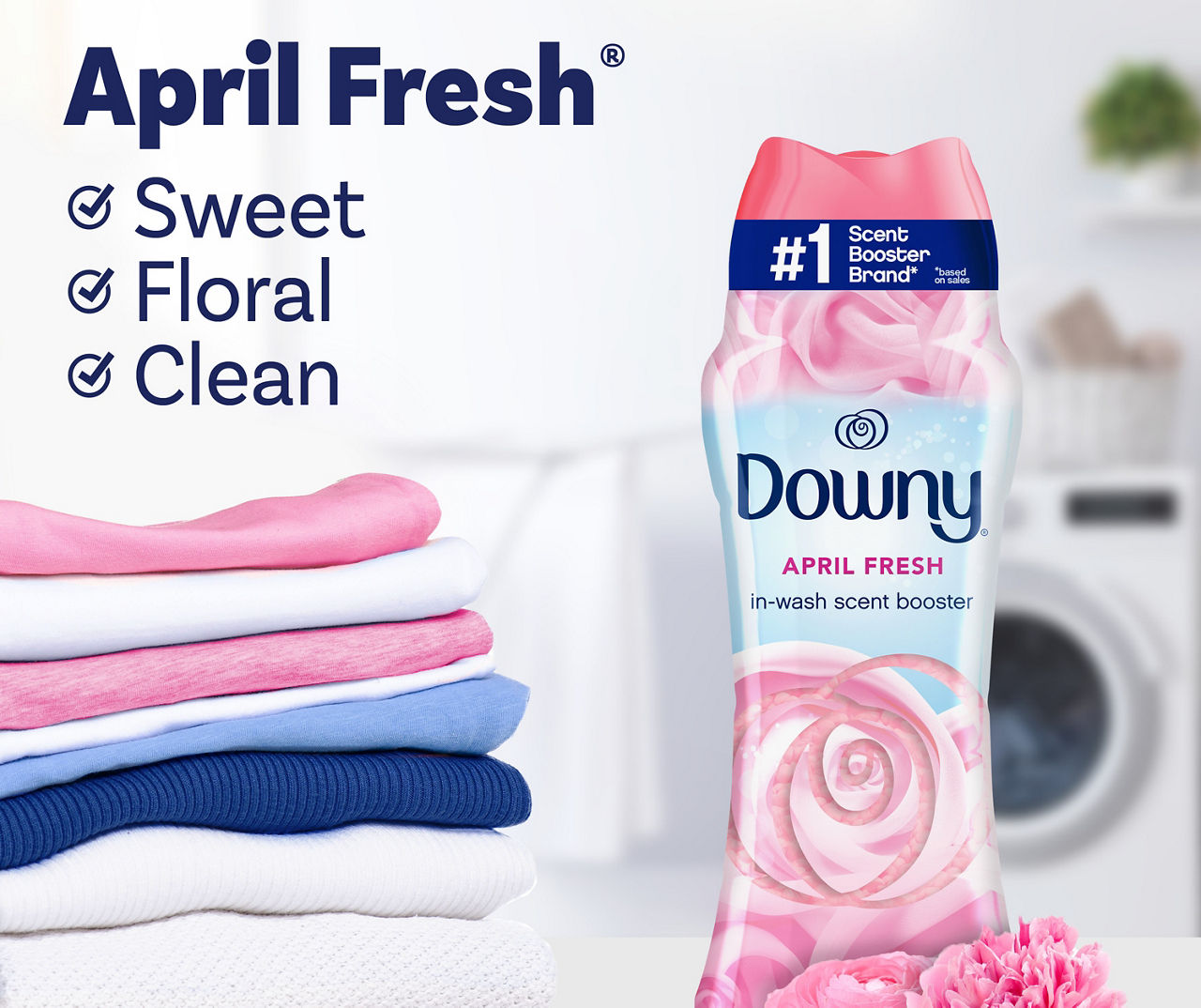 April Fresh In-Wash Scent Booster Beads, 13.4 Oz.